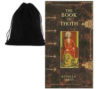 Libro Del Thoth Etteilla Tarot Deck Lo Scarabeo Con Borsa In Velluto