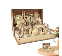 Libro della Settimana Santa, Libro portatile della Resurrezione, Lavoretti pasquali divertenti per bambini, Libri di storie religiose, Ricordo delle vacanze con valore educativo, Decorazioni pasquali