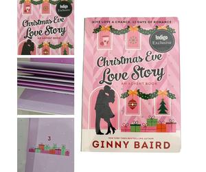 Libro dell'Avvento con storie d'amore della vigilia di Natale,