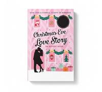 Libro dell'avvento romantico di Natale, storia d'amore della vigilia di Natale, 24 storie d'amore giornaliere per serate accoglienti e quaderni con argomenti di lettura festiva, calendario del conto