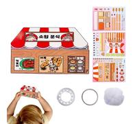 Libro delle attività per bambini, Libro occupato per bambini piccoli - Libro sensoriale occupato Libro occupato prescolare con adesivi | Libro di attività colorato per bambini piccoli, libro occupato