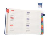 Libro delle Password Alfabetico in PU con Schede, Taccuino | Uso Personale e Ufficio, Formato Compatto, Facile da Leggere e Scrivere, per Professionisti e Anziani