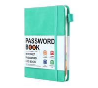 Libro delle password, blocco password del computer con linguette alfabetiche, taccuino tascabile per dati sensibili, accesso al sito web, contatti importanti