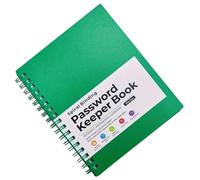 Libro delle password con linguette alfabetiche Keeper Spirali Notebook per il custode degli accessi al sito Web