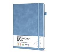 Libro delle password con schede alfabetiche per indirizzi Internet Organizer Logbook grande Password Keeper per gli accessi al sito Web