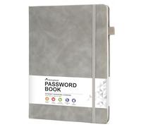Libro delle password con schede alfabetiche per indirizzi Internet Organizer Logbook grande Password Keeper per gli accessi al sito Web