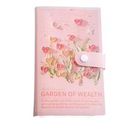 Libro delle sfide di risparmio delle buste, 100 buste per risparmiare denaro , pittura a olio, organizer portatile, organizer per contanti, gestione finanziaria, spese per bambini e adulti