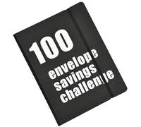 Libro delle sfide per risparmiare denaro per coppie, 100 buste, divertente e facile, per tutte le età, per studenti delle scuole secondarie