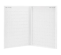 Libro dell'esposizione del chiodo di 308-Color, organizzatore del salone con le pagine di vibrazione e le fessure numerate per i professionisti di arte
