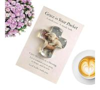 Libro devozionale Grace in Your Pocket - Guida alle Scritture ispiratrici | Carta premium con design compatto e leggero, compagno di preghiera portatile, lettura spirituale regalo per viaggi, ufficio