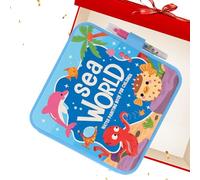 Libro di Acquerelli per Bambini,Strumenti Per Dipingere Portatili Riutilizzabili Cartoon | Libro Da Colorare Per Bambini - Per Viaggio Casa Artigianato Auto Scrivania Studio Asilo Festa Compleanno Vac