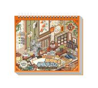 Libro Di Adesivi Con Scene In Miniatura 10 Set Fai Da Te Collezione Di