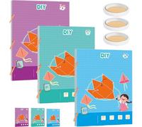 Libro di apprendimento della geometria 3D con corda intrecciata, libro di apprendimento della geometria 3D con design a corda intrecciata, formule per insegnare volume e area superficiale, include