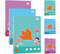 Libro di apprendimento della geometria 3D con cordoncino, materiali educativi per la prima infanzia, formule per insegnare volume e superficie, design sicuro con corda intrecciata, migliora la