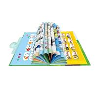 Libro di apprendimento parlante arabo, interattivo vocabolario arabo diagramma, gioco portatile per principianti di disegno bambini homeschooling