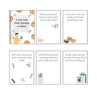 Libro di apprezzamento per insegnanti, libro di ringraziamento per insegnanti, libri di storia a letto, libro illustrato, libro di storie divertente e commovente per insegnanti, giorno del