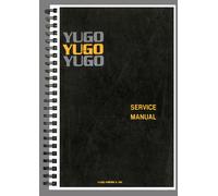 LIBRO DI ASSISTENZA OFFICINA MANUALE YUGO GV RIPARAZIONE OFFICINA SU CARTA IN...