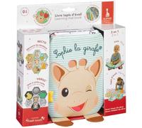 Libro di attivit e tappetino da gioco - Sophie la giraffa - 7 emozioni - Texture varie - Bianco e nero su entrambi i lati