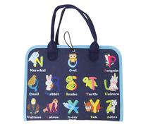 Libro di attività in Feltro Giocattolo Creativo per L'apprendimento Sensoriale dei Bambini Sviluppo delle capacità Motorie Fini per i più Piccoli Tipo D