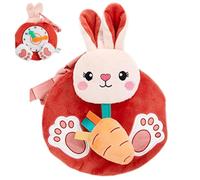 Libro di attività in Tessuto - Libri Educativi su Animali in Tessuto Morbido | Libri di Apprendimento degli Animali | Libro Occupato Resistente Algli per I Bambini | Libro Educativo Sensoriale