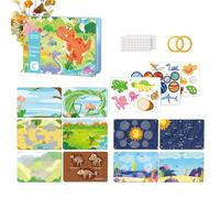 Libro Di Attività Per Bambini | Apprendimento Cognitivo Educativo - Libro Di Attività Da Viaggio - Per Gioco Indoor Bambini Famiglia Curiosità Intrattenimento Domestico Divertimento Ragazzi Ragazze Et
