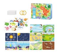 Libro Di Attività Per Bambini | Giocattolo Educativo Cognitivo | Giocattoli Sensoriali Libro | Per Gioco Indoor Bambini Famiglia Curiosità Intrattenimento Domestico Divertimento Ragazzi Ragazze Età