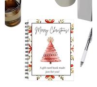 Libro Di Biglietti Di Natale - Libro PortaCartoline Di Buon Natale Per Bambini,Ricordo Sentimentale | Per Feste Compleanno San Casa Scuola Famiglia Amici Coppie Fidanzata