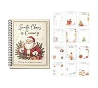 Libro di Biglietti di Natale per Adolescenti di Messaggi di Auguri per le | Porta Gift Card Natalizi per Donna, Famiglia, Moglie, Marito, Ragazzo, Ragazza, Giovani, Adolescenti, Mamma, Babbo Natale