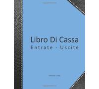 Libro Di Cassa: v2-4 Libro mastro semplice per le piccole imprese o conto privato | Saldo precedente Data Entrate Uscite Saldo | 101 pagine | 20,32cm ... con rinforzo di copertura in similpelle nera