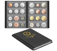Album Di Monete Portamonete Collezione Di Monete Libro Denaro Penny Pocket per C