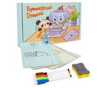 Libro di controllo e tracciamento della penna, Libro di controllo della penna cancellabile a secco,Libro di attività prescolare Pen Control | Giochi da disegno per bambini dai 3 anni in su, libro di f