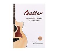 Libro di corsi di chitarra con schemi di accordi esercizi ritmici e lezioni video online texture carta adatto per adulti principianti imparare la chitarra per adulti