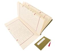 Libro di Esercizi di Calligrafia Cinese su Carta, Tracciamento | Guida Professionale Integrata, Riutilizzabile, Tecnologia di Trasferimento Innovativa, Resistente All'usura Colore Casuale