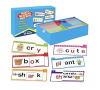 Libro di famiglia | Sight Words Flash Cards - 40 pezzi libri di testo in inglese, lettura, libri da capovolgere, giocattoli di puzzle educativi, giochi di lettura