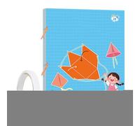 Libro di geometria 3D per bambini, giocattolo educativo con geometria 3D con corpi 9/12/15, giocattolo educativo per insegnanti, ragazze, principianti