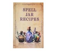 Libro Di Incantesimi Di Streghe Magici Potenti E Portatili Per Bambini Streghe, Contenuto Dettaglio Libro Completo Di Artigianato Di Stregoneria Con 61 Pagine, Forniture Di Mago Per Reun
