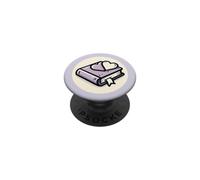 Libro di lavanda con un segnalibro a cuore per gli amanti dei libri PopSockets PopGrip Adesivo