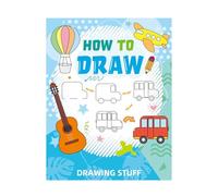 Libro di lavoro artistico per bambini, pagine guidate per la pittura dei cartoni animati, blocco multiuso per attività di disegno, libro di apprendimento per esercitazioni di compleanno, vacanze