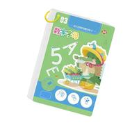 Libro di lavoro magico per bambini per il controllo della penna per l'apprendimento domestico Carte di addestramento per il controllo della penna dei bambini