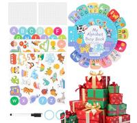 Libro di lavoro per bambini, attività educative di apprendimento per l'asilo - giocattoli da viaggio in volo per bambini e bambini | per Capodanno, compleanno, Natale, vacanze e festività