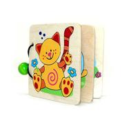 Libro di legno Animali di Hess