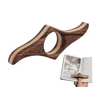 libro di legno: libro del pollice aperto, marcatore resistente all'usura, rombo per la casa, la biblioteca, la scuola
