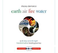Libro Di Meditazione Guidata Earth Air Fire Water & Set Di 2 CD Di Blue Angel