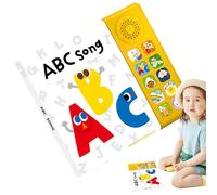 Libro di Musica Interactive - Giocattolo di apprendimento Musicale, Libro di attività sonore, Inglese Divertente | 10 filastrocche Ritmi per l'educazione precoce di Ragazze ragazzi per Bambino