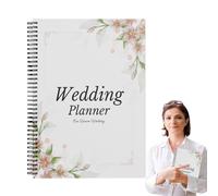 Libro di pianificazione del matrimonio | Taccuino per pianificatori di matrimoni da sposa, copertina rigida per impegni e sposi