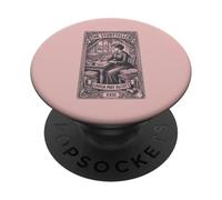 Libro di piccole donne, sorelle Jo March: Alcott Bookish Gift PopSockets PopGrip Adesivo