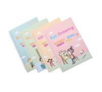 Libro di Pratica Calligrafia Scanalature, Cartone Bianco | Penna e Ricarica Incluse, Esercizi di Scrittura, Libro Pratico, Training Efficiente, Uso Quotidiano
