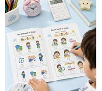 Libro di pratica di logica e classificazione divertente per bambini, quaderno educativo di matematica, logica e lettura per l'educazione precoce, forniture per il ritorno a scuola, quaderno premio per