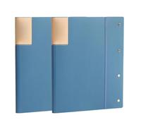 Libro di presentazione A3 Raccoglitore portfolio da 40 tasche con maniche trasparenti 2 pezzi Multicolor(Blue)