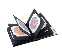 Libro di prova della visione a colori, tabella di prova per daltonici, distinguere tra pazienti daltonici, illustrazioni di facile comprensione, numeri nascosti e design di categoria, per la cura